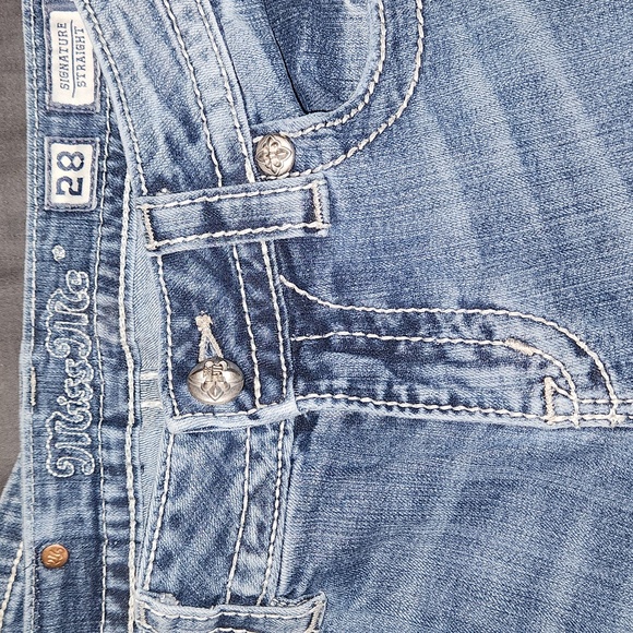 Miss Me Bling Jeans Bejeweled Embroidered - Picture 2 of 8